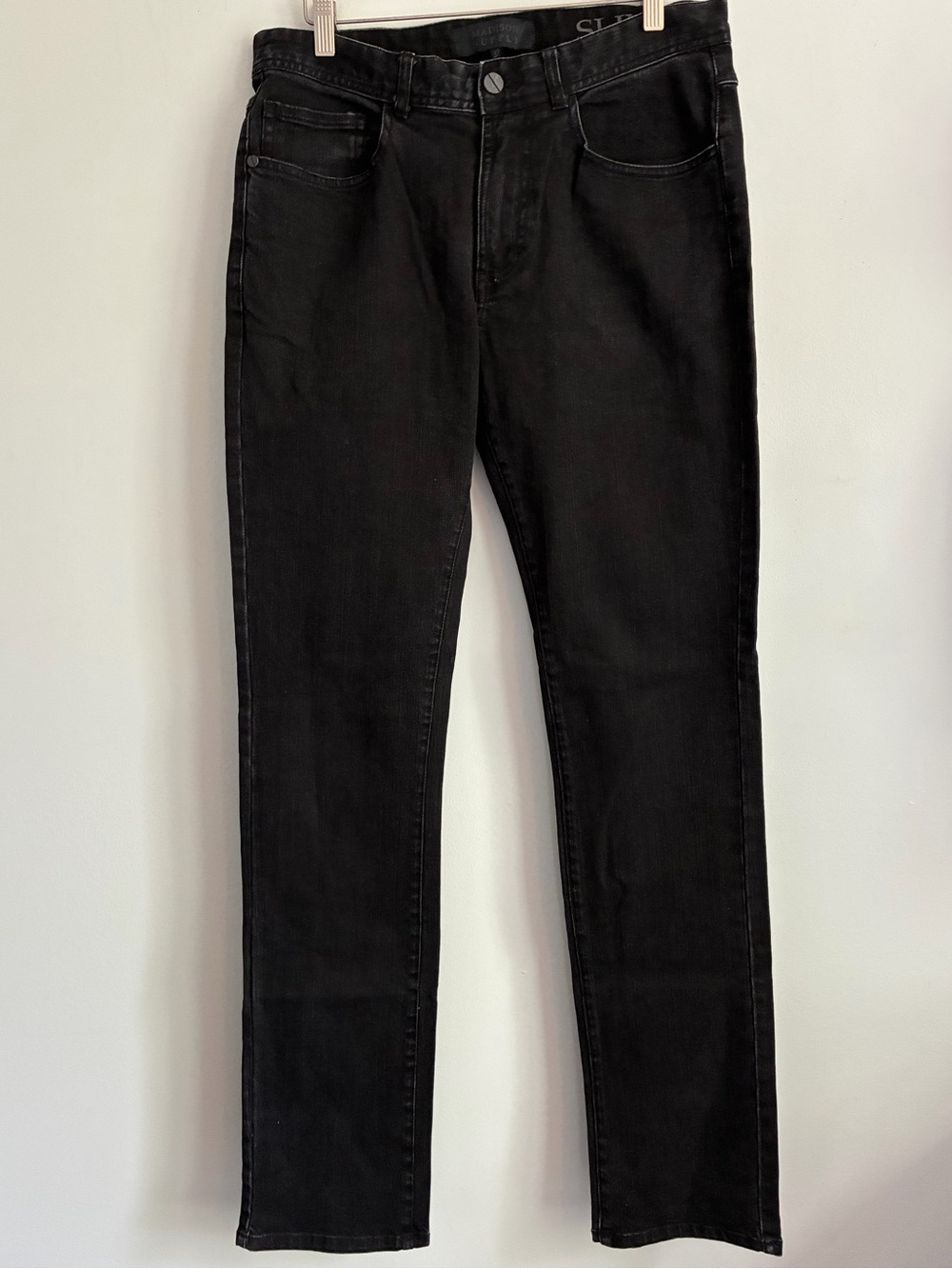 MADISON SUPPLY Black Slim Jeans Size 32